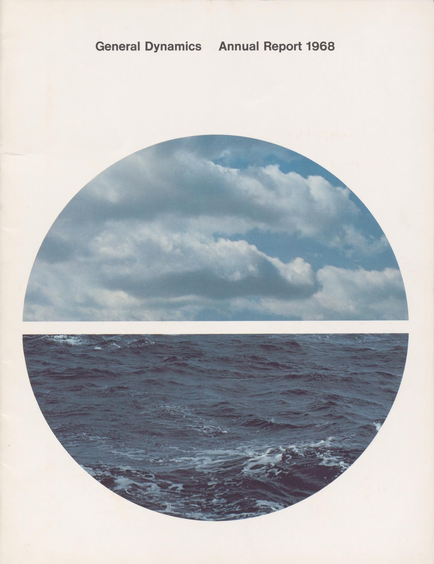 Clouds above a deep blue ocean